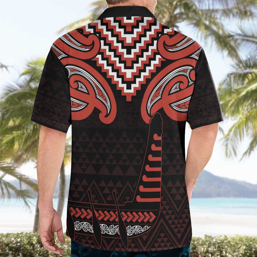 Maori Waitangi Hawaiian Shirt Kotahitanga Poutama Mix Whakairo LT7 - Polynesian Pride