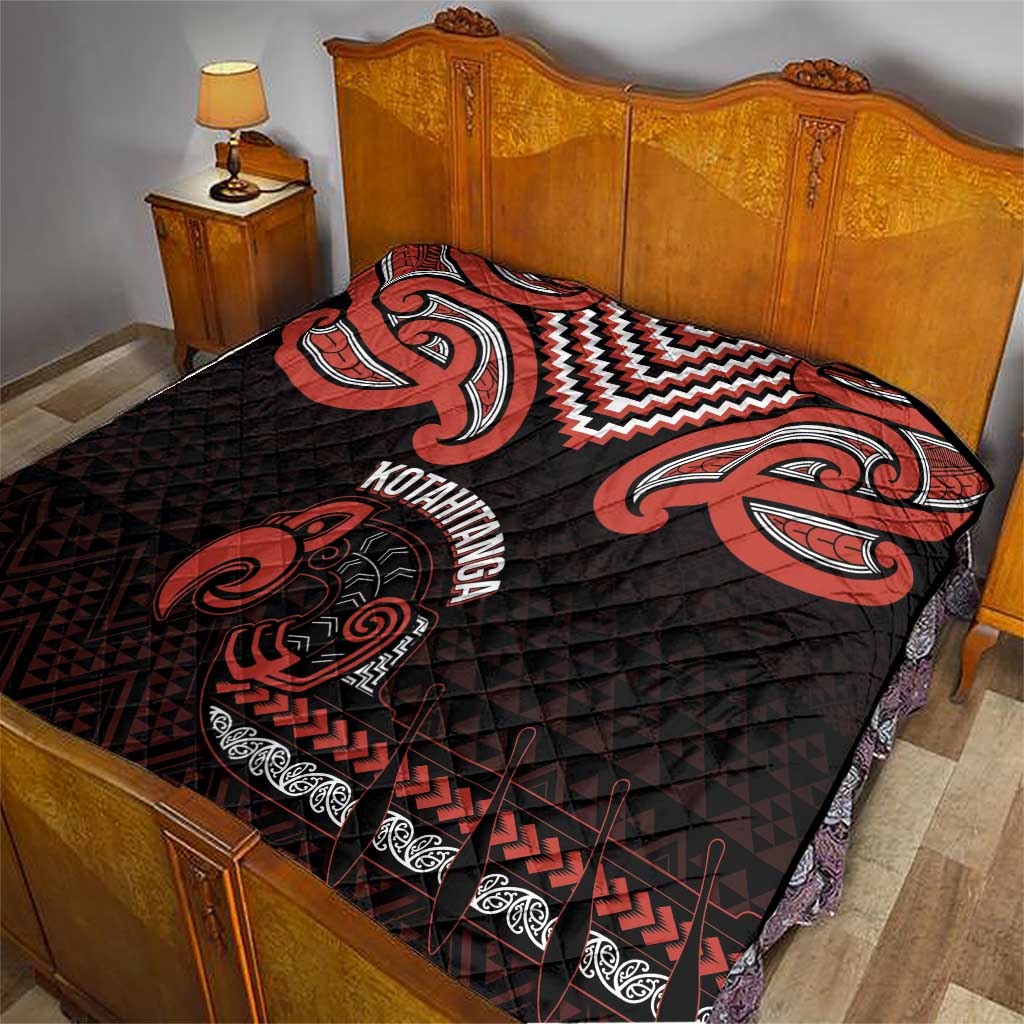 Maori Waitangi Quilt Kotahitanga Poutama Mix Whakairo LT7 - Polynesian Pride
