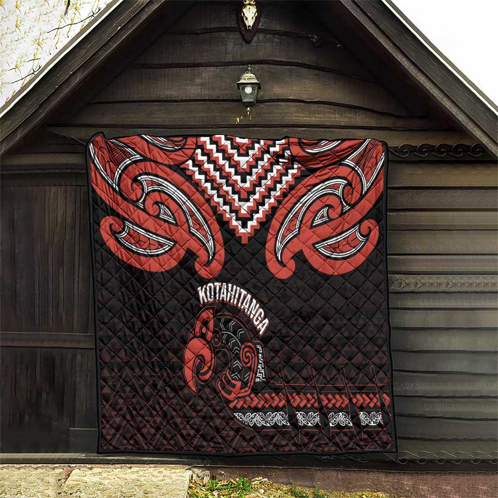 Maori Waitangi Quilt Kotahitanga Poutama Mix Whakairo LT7 - Polynesian Pride