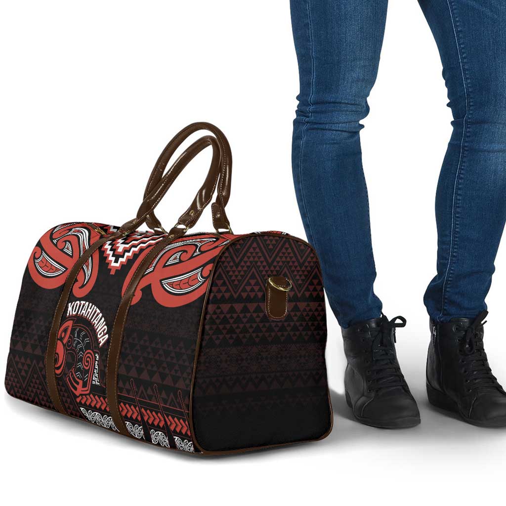 Maori Waitangi Travel Bag Kotahitanga Poutama Mix Whakairo LT7 - Polynesian Pride