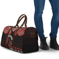 Maori Waitangi Travel Bag Kotahitanga Poutama Mix Whakairo LT7 - Polynesian Pride