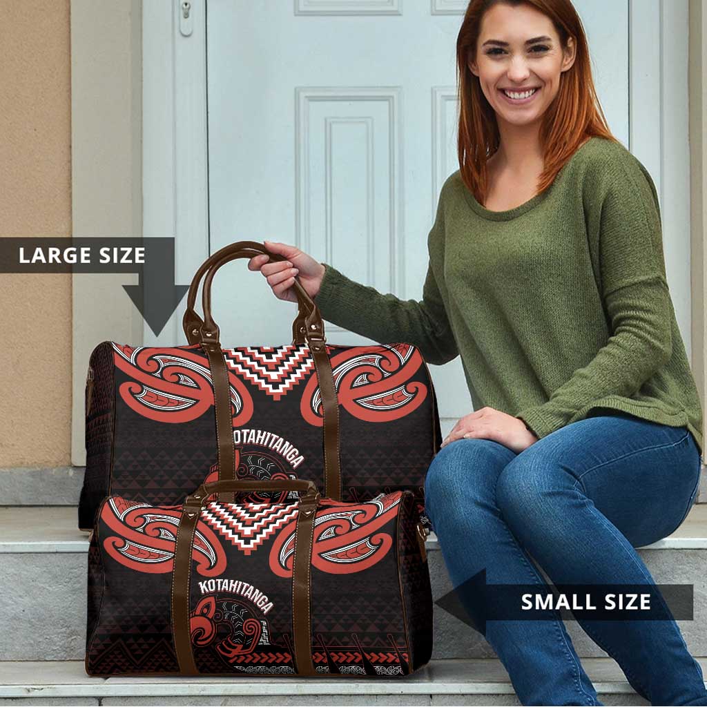 Maori Waitangi Travel Bag Kotahitanga Poutama Mix Whakairo LT7 - Polynesian Pride