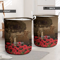 Australia - New Zealand ANZAC Lone Pine Laundry Basket The Last Post