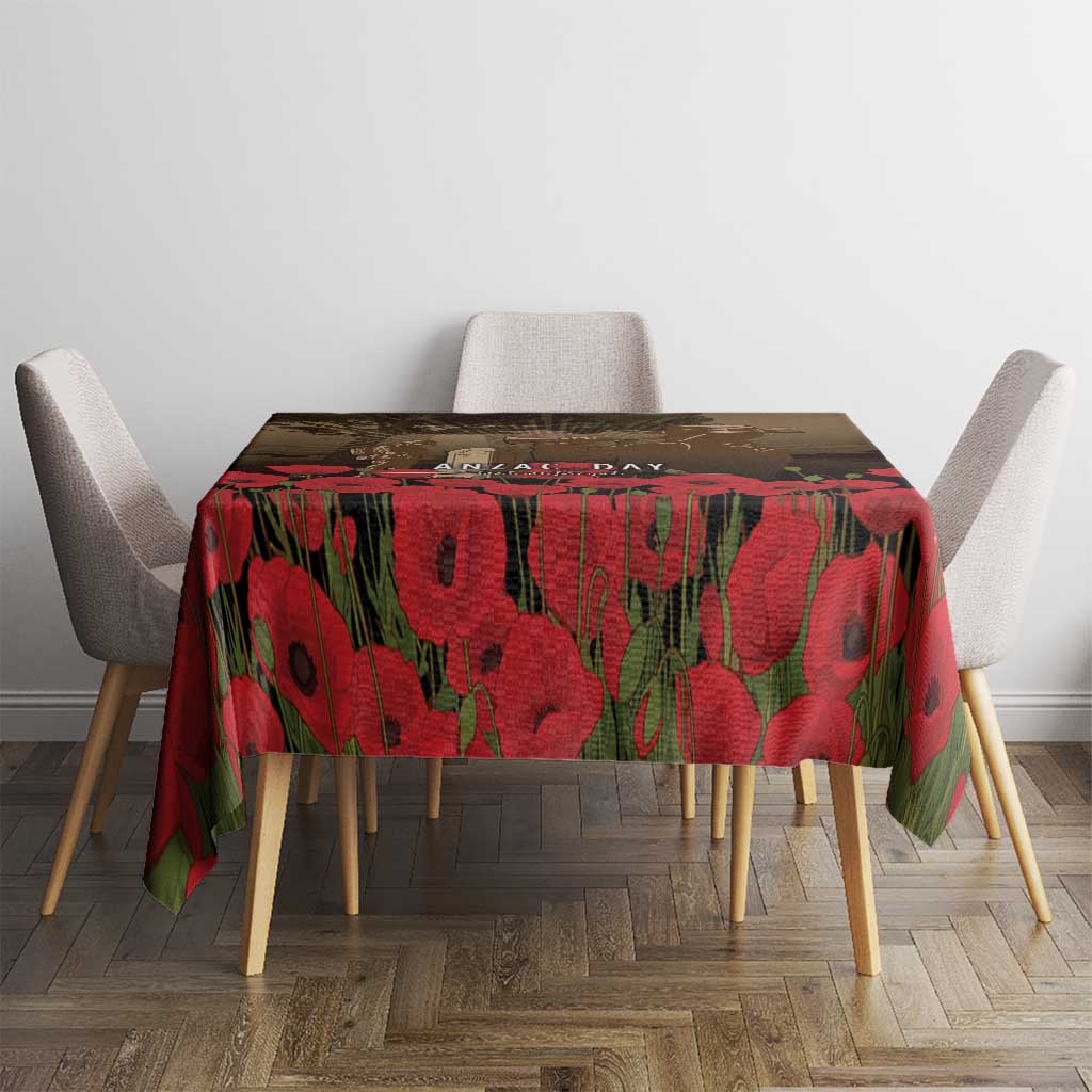 Australia - New Zealand ANZAC Lone Pine Tablecloth The Last Post LT7 - Polynesian Pride