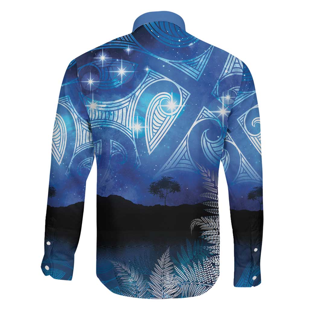 NZ Maori Matariki Scenery Family Matching Puletasi and Hawaiian Shirt Galaxy Sky