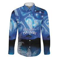 NZ Maori Matariki Scenery Family Matching Summer Maxi Dress and Hawaiian Shirt Galaxy Sky