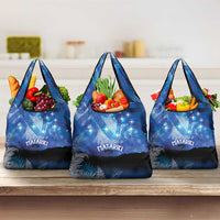 NZ Maori Matariki Scenery Grocery Bag Galaxy Sky