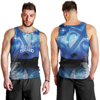 NZ Maori Matariki Scenery Men Tank Top Galaxy Sky
