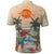 Personalized Christmas In July - Hawaii Retro Polo Shirt Lost In Parrot-dise
