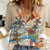 Personalized Christmas In July - Hawaii Retro Women Casual Shirt Lost In Parrot-dise
