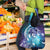 Aloha Hawaii Turtle Grocery Bag Teal Purple Ribbon - Polynesian Pride