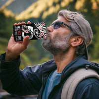 Kia Kaha Te Reo Maori 4 in 1 Can Cooler Tumbler 50 Years Mo Ake Tonu Te Reo - Polynesian Pride