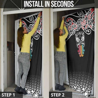 Kia Kaha Te Reo Maori Door Cover 50 Years Mo Ake Tonu Te Reo - Polynesian Pride