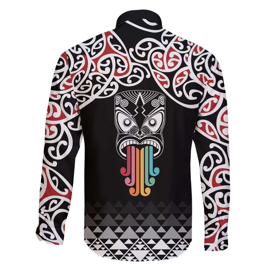 Kia Kaha Te Reo Maori Family Matching Mermaid Dress and Hawaiian Shirt 50 Years Mo Ake Tonu Te Reo - Polynesian Pride