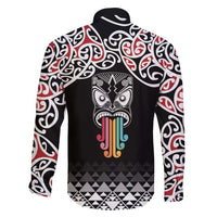 Kia Kaha Te Reo Maori Family Matching Mermaid Dress and Hawaiian Shirt 50 Years Mo Ake Tonu Te Reo - Polynesian Pride