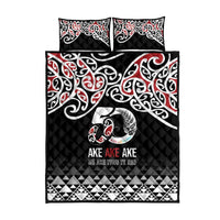 Kia Kaha Te Reo Maori Quilt Bed Set 50 Years Mo Ake Tonu Te Reo - Polynesian Pride