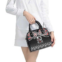 Kia Kaha Te Reo Maori Shoulder Handbag 50 Years Mo Ake Tonu Te Reo - Polynesian Pride