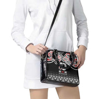 Kia Kaha Te Reo Maori Shoulder Handbag 50 Years Mo Ake Tonu Te Reo - Polynesian Pride