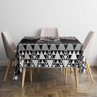 Kia Kaha Te Reo Maori Tablecloth 50 Years Mo Ake Tonu Te Reo - Polynesian Pride