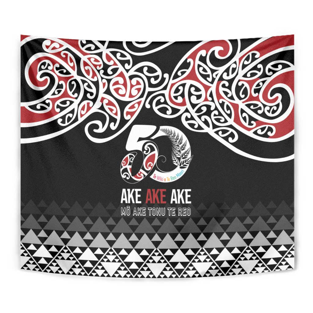 Kia Kaha Te Reo Maori Tapestry 50 Years Mo Ake Tonu Te Reo - Polynesian Pride