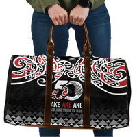 Kia Kaha Te Reo Maori Travel Bag 50 Years Mo Ake Tonu Te Reo - Polynesian Pride