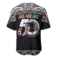 50 Years Kia Kaha Te Reo Maori Baseball Jersey Ake Ake Ake! - Polynesian Pride