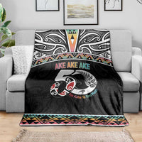 50 Years Kia Kaha Te Reo Maori Blanket Ake Ake Ake! - Polynesian Pride