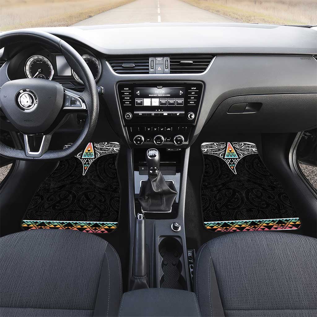 50 Years Kia Kaha Te Reo Maori Car Mats Ake Ake Ake! - Polynesian Pride