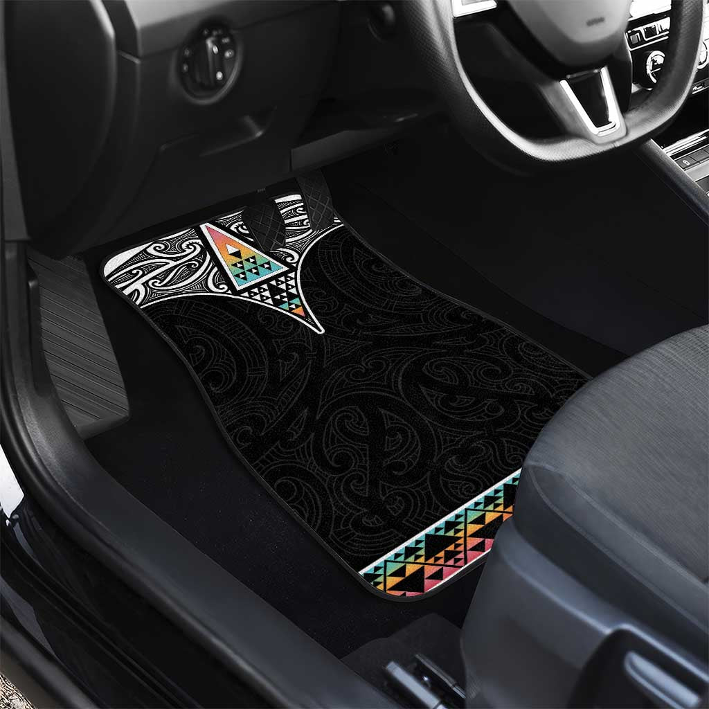 50 Years Kia Kaha Te Reo Maori Car Mats Ake Ake Ake! - Polynesian Pride