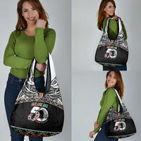 50 Years Kia Kaha Te Reo Maori Grocery Bag Ake Ake Ake! - Polynesian Pride