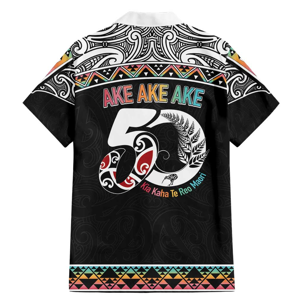 50 Years Kia Kaha Te Reo Maori Hawaiian Shirt Ake Ake Ake! - Polynesian Pride