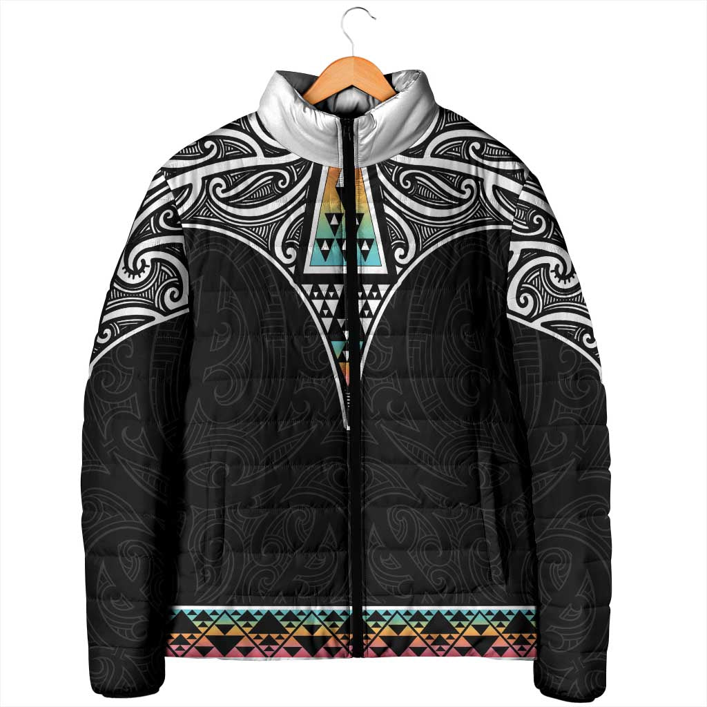 50 Years Kia Kaha Te Reo Maori Padded Jacket Ake Ake Ake! - Polynesian Pride