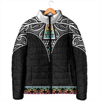 50 Years Kia Kaha Te Reo Maori Padded Jacket Ake Ake Ake! - Polynesian Pride