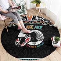 50 Years Kia Kaha Te Reo Maori Round Carpet Ake Ake Ake! - Polynesian Pride