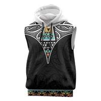 50 Years Kia Kaha Te Reo Maori Sleeveless Hoodie Ake Ake Ake! - Polynesian Pride