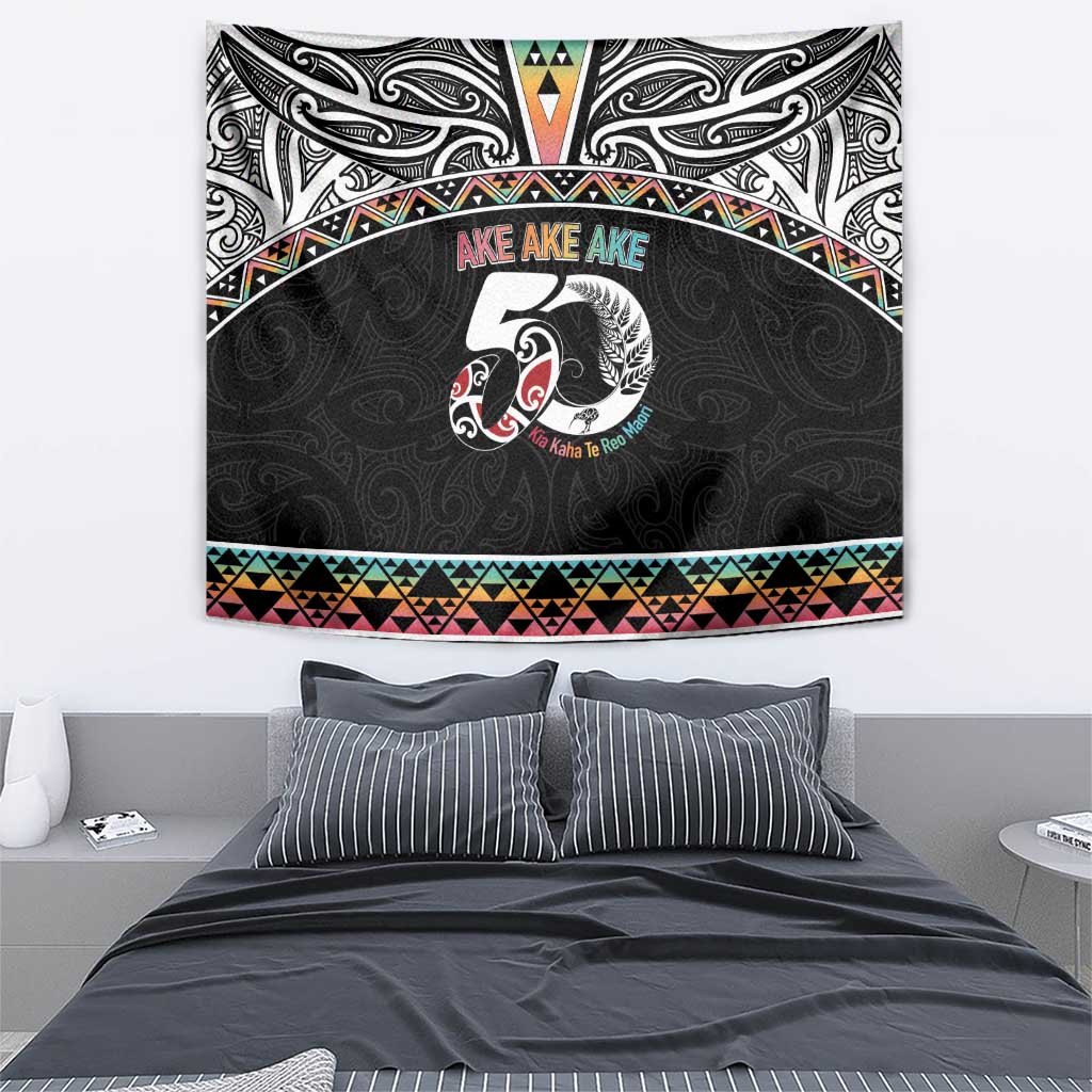 50 Years Kia Kaha Te Reo Maori Tapestry Ake Ake Ake! - Polynesian Pride
