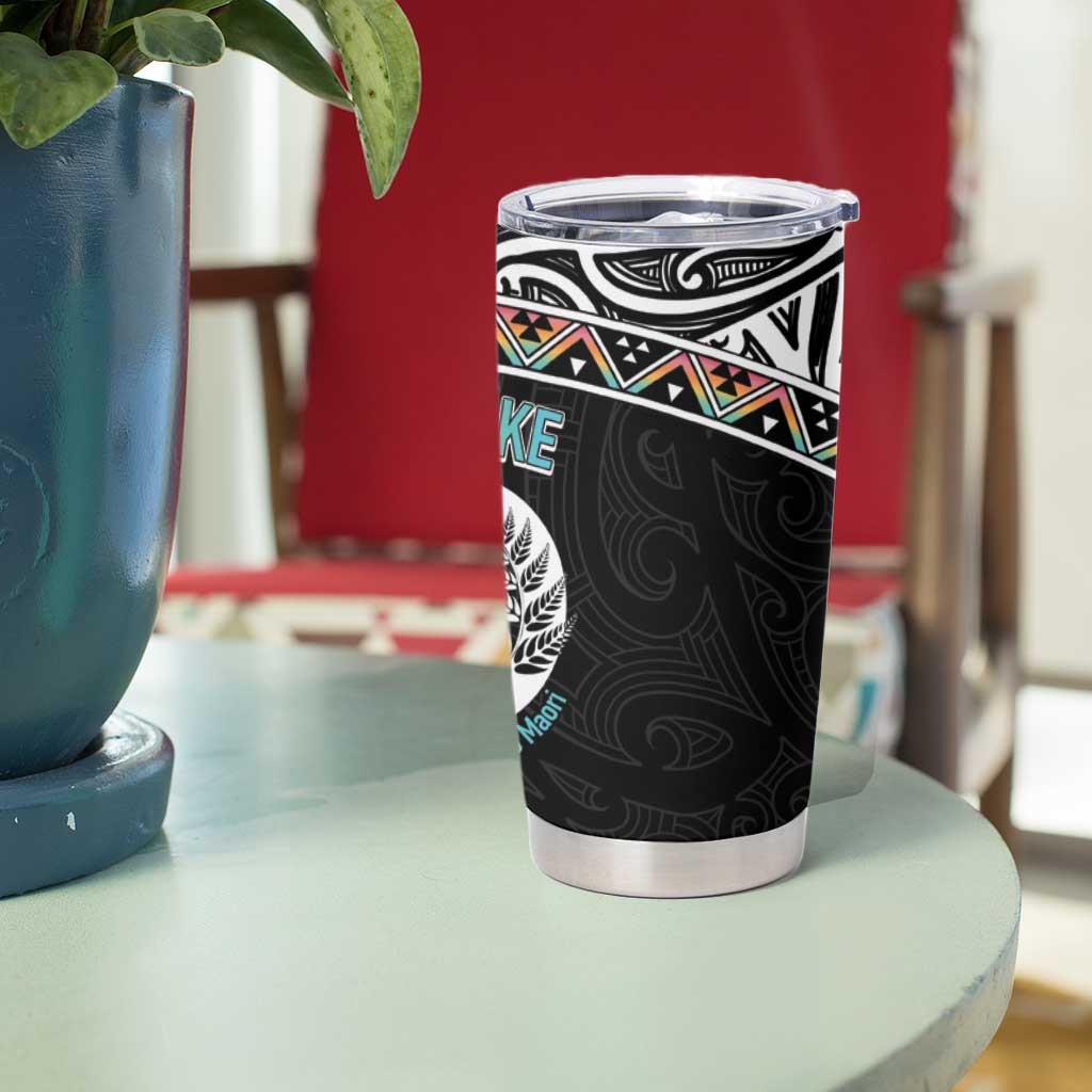 50 Years Kia Kaha Te Reo Maori Tumbler Cup Ake Ake Ake! - Polynesian Pride