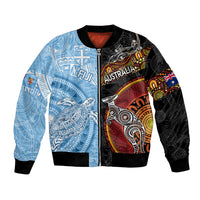 personalised-fiji-and-australia-bomber-jacket-masi-patterns-mix-aboriginal-art