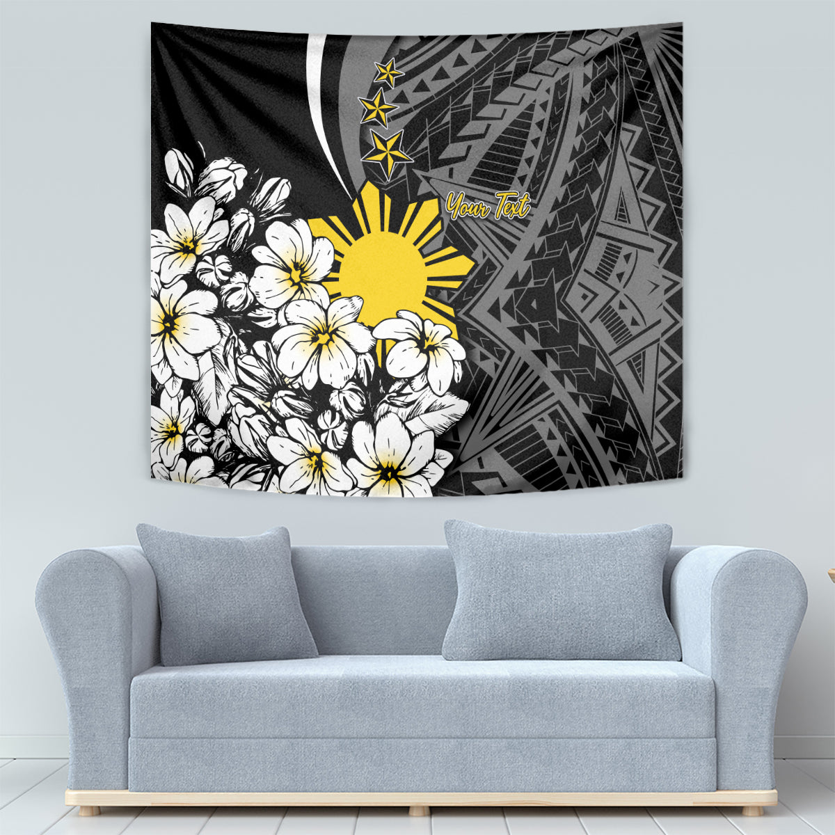 Philippines Sampaguita Personalised Tapestry Women's Day