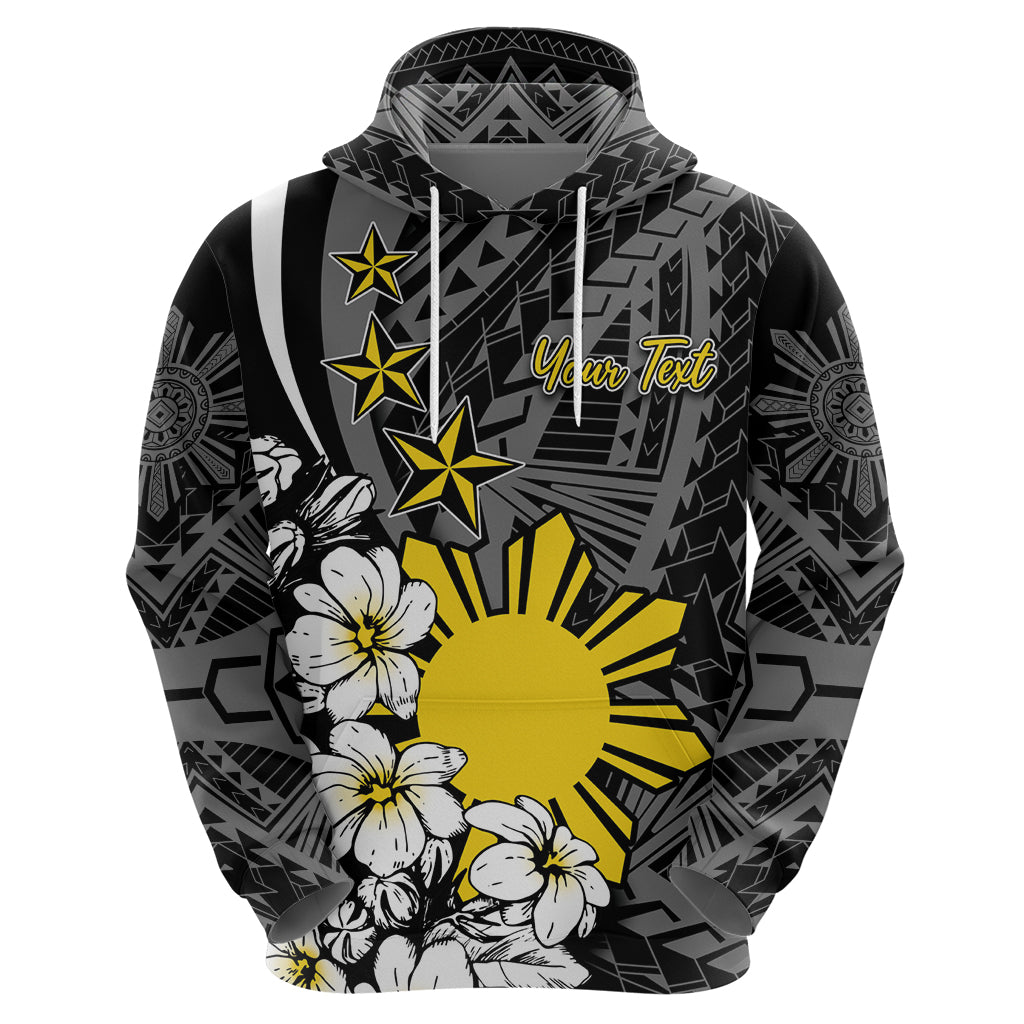 Philippines Sampaguita Personalised Zip Hoodie Women's Day LT7 - Polynesian Pride