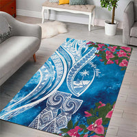 Hafa Adai Guam Area Rug Crystal Waves