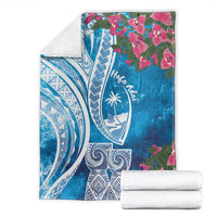 Hafa Adai Guam Blanket Crystal Waves