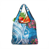 Hafa Adai Guam Grocery Bag Crystal Waves