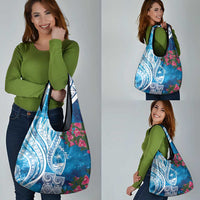 Hafa Adai Guam Grocery Bag Crystal Waves