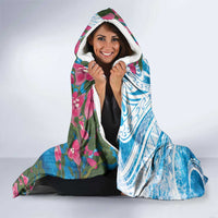 Hafa Adai Guam Hooded Blanket Crystal Waves