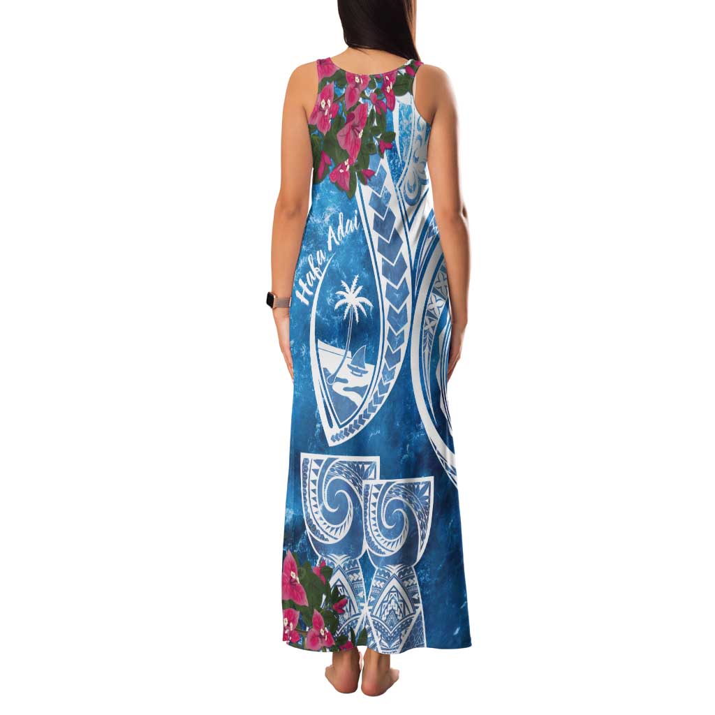 Hafa Adai Guam Tank Maxi Dress Crystal Waves