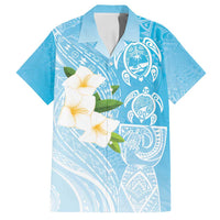 Personalized Guam Chamorro Family Matching Long Sleeve Bodycon Dress and Hawaiian Shirt Turtles and Guasali Flowers