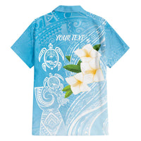 Personalized Guam Chamorro Family Matching Off Shoulder Maxi Dress and Hawaiian Shirt Turtles and Guasali Flowers