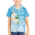 Personalized Guam Chamorro Family Matching Off Shoulder Maxi Dress and Hawaiian Shirt Turtles and Guasali Flowers