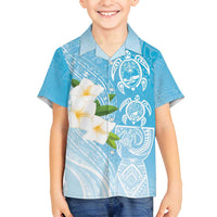 Personalized Guam Chamorro Family Matching Puletasi and Hawaiian Shirt Turtles and Guasali Flowers